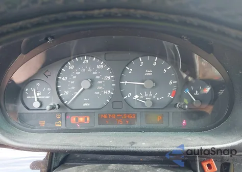 2004 BMW 325Ci из США, поврежденный, VIN WBABD33474PL02716